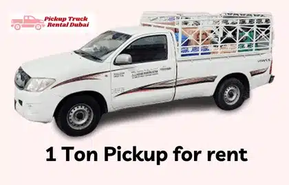 1 Ton Pickup for rent in Dubai