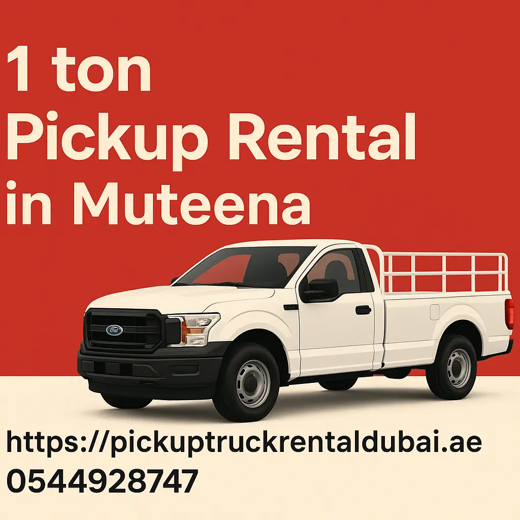 1 ton pickup rental in Muteena
