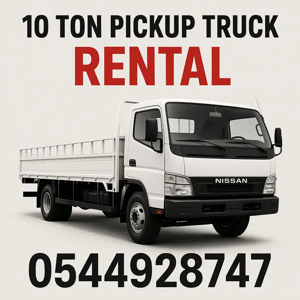 10 Ton Pickup Truck Rental in Dubai Silicon Oasis
